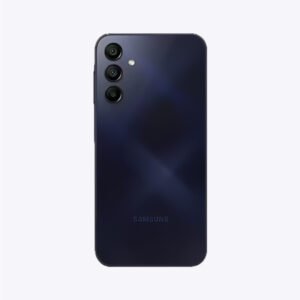 Samsung Galaxy A15 available at Tech Or Trade, offering a sleek design, powerful performance, and an impressive camera setup. Perfect for everyday use, with a large display and long-lasting battery for seamless productivity.